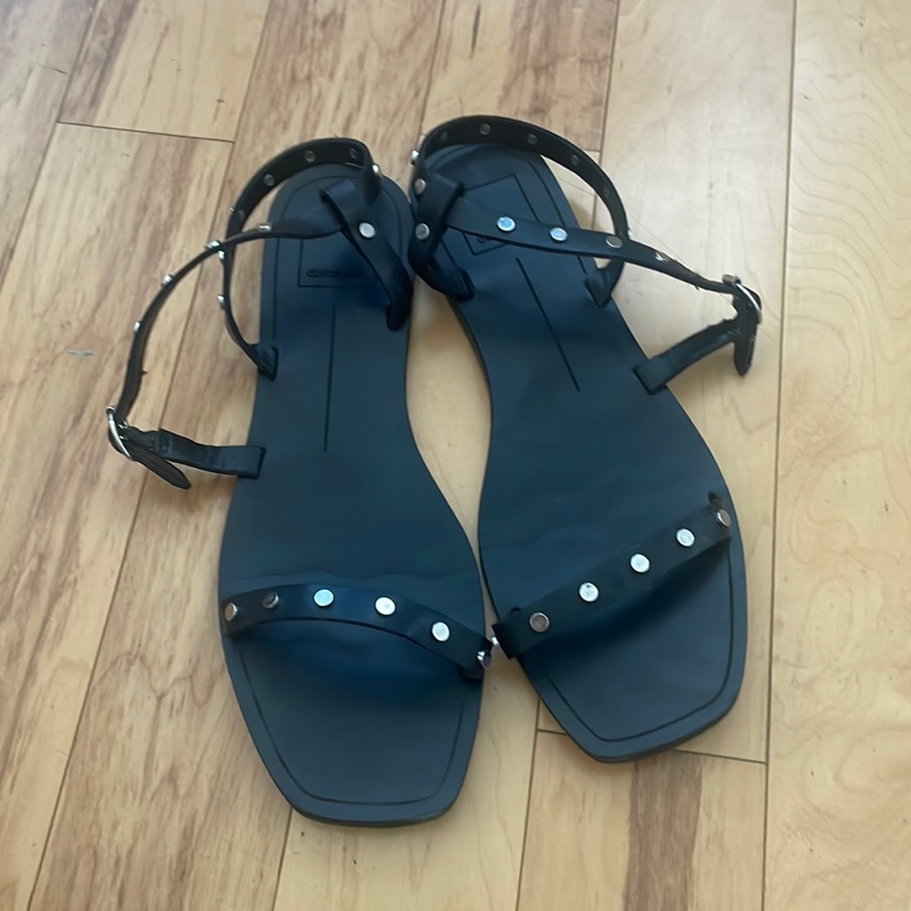 Dolce Vita size 8 black studded sandals
